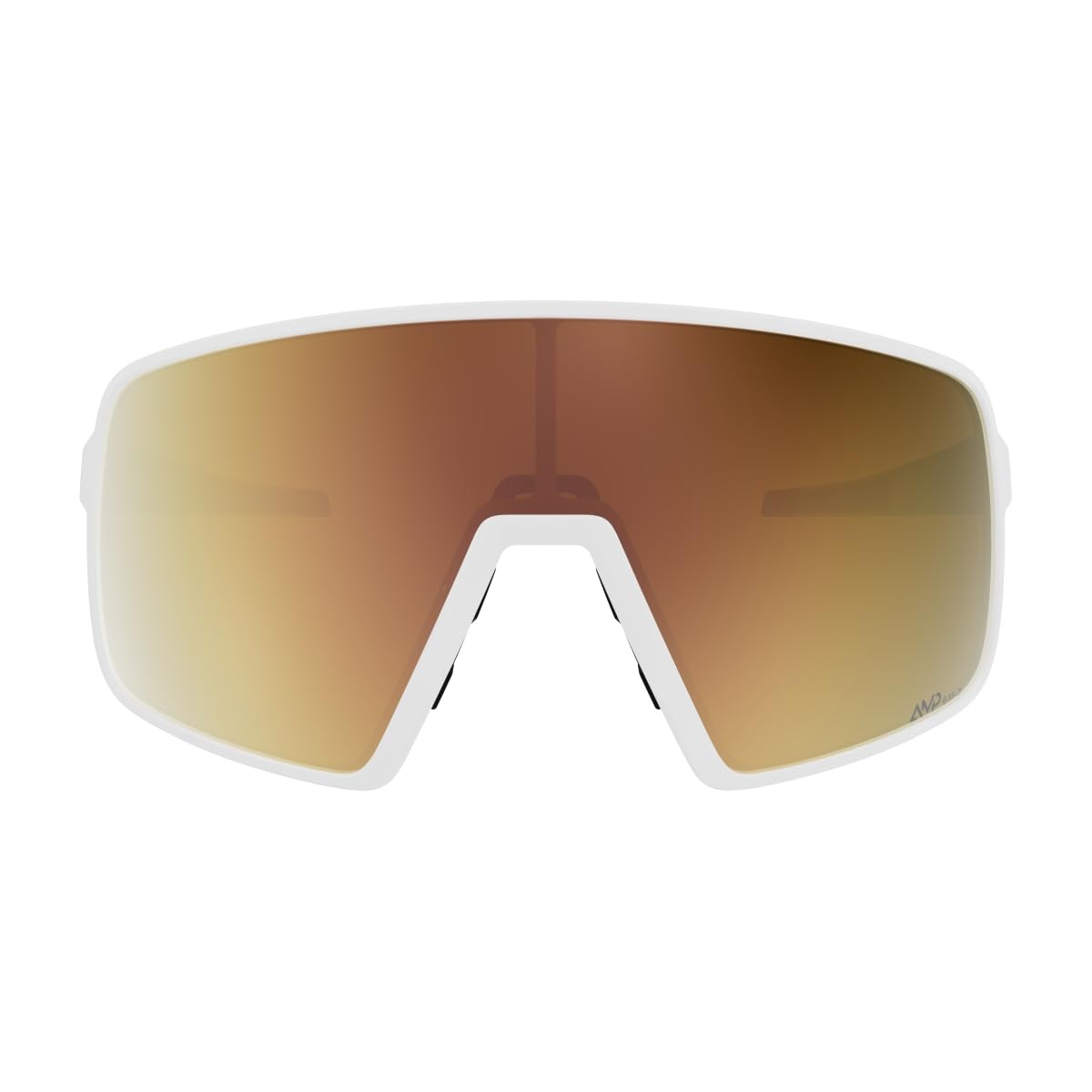 Scott Torica LS AMP wymienne okulary rowerowe białe/złote chromowane