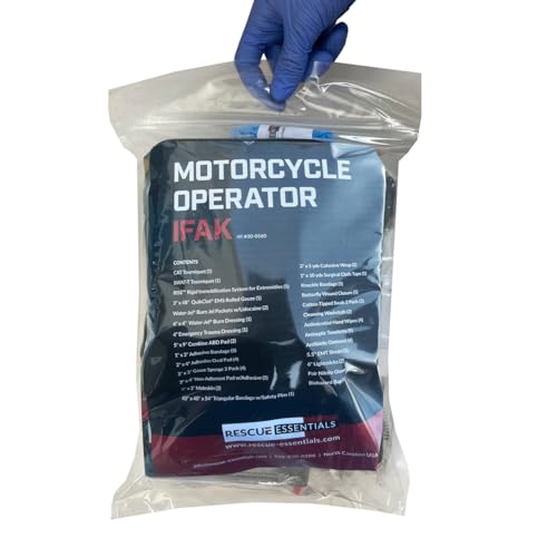 Rescue Essentials Motorcycle Operator IFAK - First Aid Kit