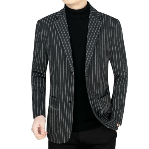 Blazer décontracté pour homme coupe ajustée veste moderne