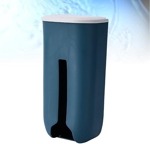 Miniatura 9 de UPKOCH Soporte para bolsas de plástico para colgar en la pared, dispensador de bolsas de comestibles, organizador plegable para bolsas de basura,