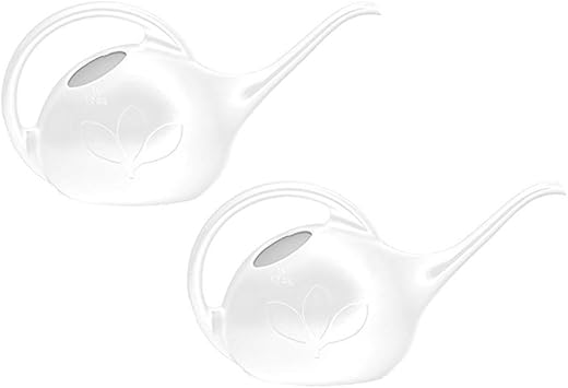 Novelty Indoor Watering Can, 1/2 Gallon, Pearl Pack of 2