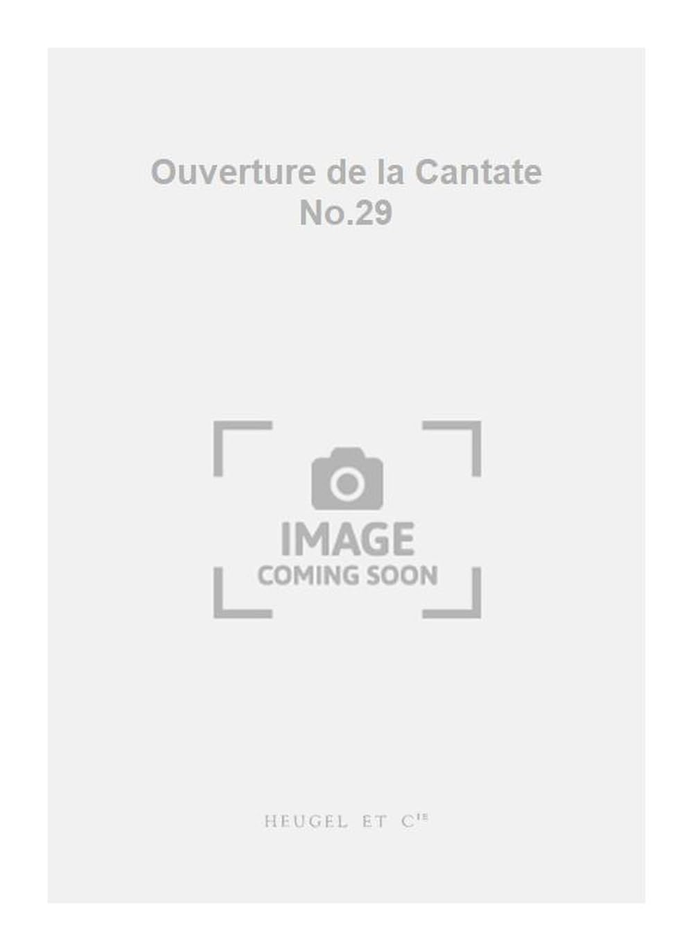 BACH - Cantata nº 29 (Obertura) para Piano (Kartun)