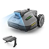MAMMOTION YUKA mini 2 500 Mähroboter ohne Begrenzungskabel mit Garage, Empf. 500 m², Kein RTK, Kein Signalabbruch, KI TrueVision-Navigation, Auto-Mehrzonen-Kartierung, DropMow, 45% Steigung,4.5Ah-Akku