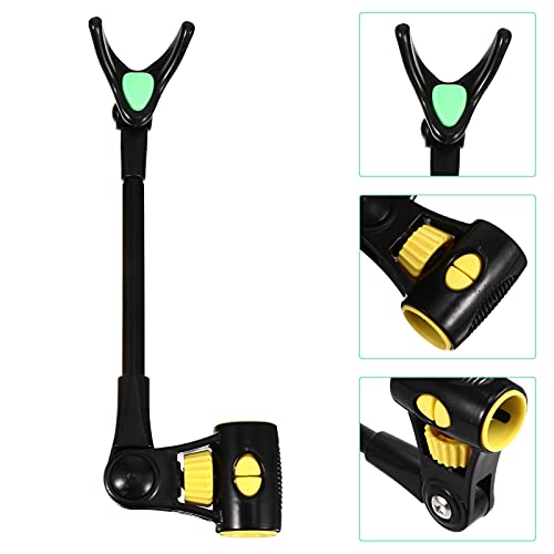 BESPORTBLE Suporte de Vara De Pesca Vara De Pesca Telescópica de Metal Antiderrapante Suporte de Ban