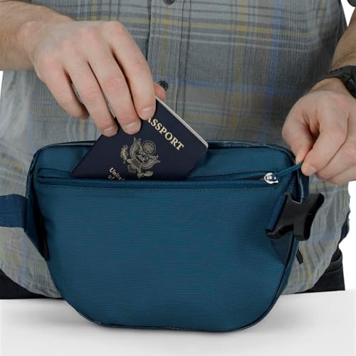 Osprey Transporter Waist Mochila Unisex para desplazamientos Diarios Black O/S