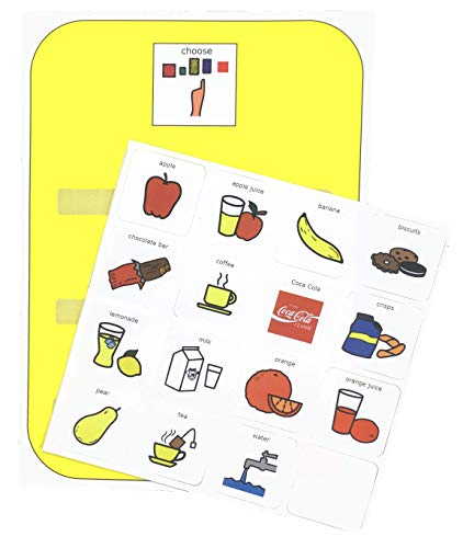 Autism Supplies And Developments Plastic Visual ASD Snacks Choice Board (Picture Communication Symbols) - Thumbnail 3