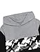 Perdeca Teen Boys Clothes Colorblock Hoodie Sweatshirts Top Camouflage Sweatpants Winter Boys Outfits Size 13-14Y
