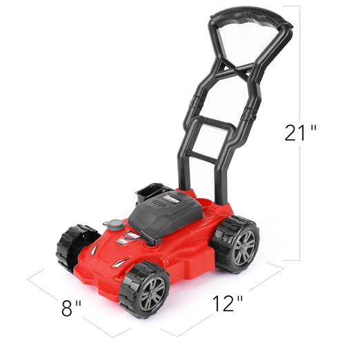 ArtCreativity Kids’ Lawn Mower Toy - 21 Inches Tall - Gardening Lawn Mower for Kids with Startup Sound and Wheels with Realistic Motor-Like Sound - Play Outdoor Push for Boys and Girls 3,4,5,6,7,8 by ArtCreativity - Image 4