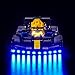 BRICKSHINING LED Lighting Compatible with LEGO Speed Champions Oracle Red Bull Racing RB20 F1 Race Car, Light Kit Compatible with LEGO 77243, NOT Included The Model Set - JUST Lights