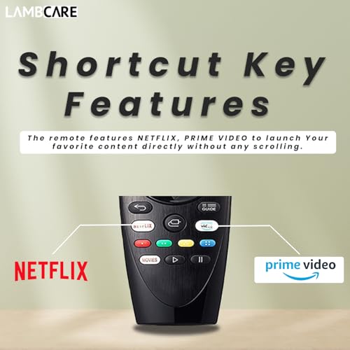 Image of Lambcare Magic Remote Compatible for LG LED TV with Netflix and Prime Video Buttons Non-Voice