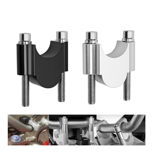 Riser manillar motocicleta para eliminar el dolor de espalda con abrazaderas 22 28mm 2