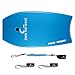 Own the Wave 37'' Blue Bodyboard with Leash and Fin Tethers