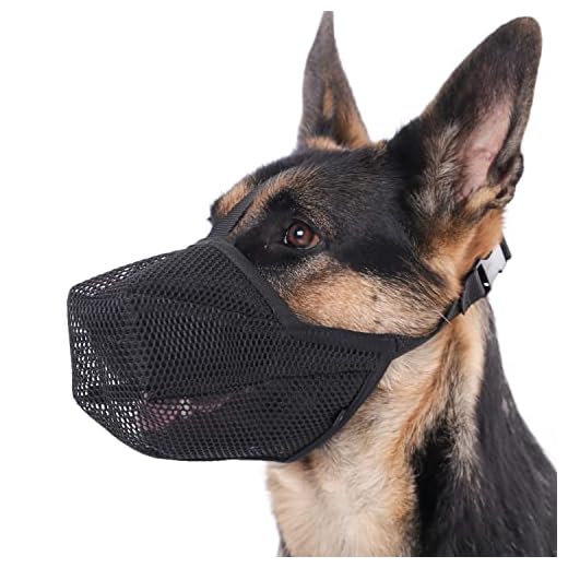 Weicher Mesh-Maulkorb für Hunde