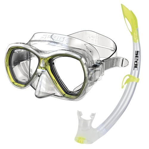 Set de plongée et snorkeling avec valve d'évacuation et masque étanche