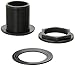 Lifegard Aquatics Standard Threaded Bulkhead Kit for Fish Aquariums – High-Impact Resistant PVC – Includes Bulkhead Fitting, Gasket, Lock Nut – Jet Black – 1-1/2 Inch