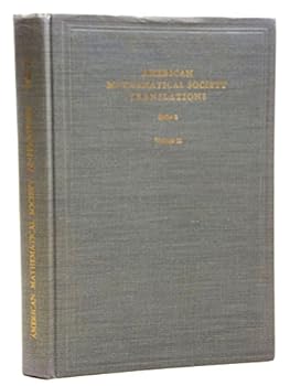 Hardcover American Mathematical Society Translations. Series 2. Volume 11. Book