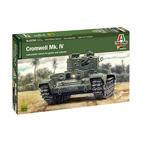 Cromwell MK. IV char de combat miniature échelle 1:56 maquette plastique 28 mm pour jeu Italeri 15754