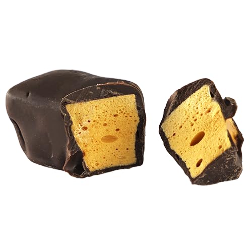 Dark Chocolate Sponge Candy Bulk Bags Arway Confections Resealable Bag (3 lb Bag)