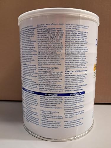 Danalac Premium Advanced Baby Milk Folgemilch auf Basis von Ziegenmilch im 2. Lebensjahr Milchpulver für Säuglinge und Babys im Alter von 6 bis 12 Monaten - Formel EU-2020 (800 g Packung mit 1 Karton)