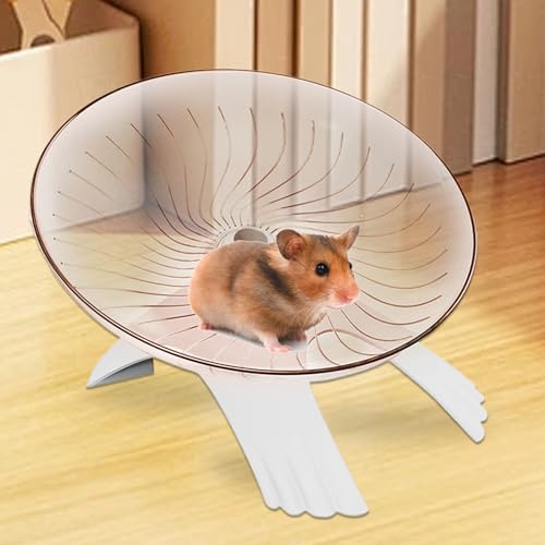 Roda Para Hamster Anão,Roda De Exercício Silenciosa - Acessório Para Gaiola Disco Voador Giratório P