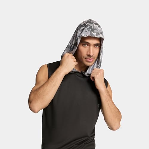 MISSION Cooling Hoodie Towel- Hood Towel, Evaporative Cool Technology, Cools Instantly When Wet, UPF 50 Sun Protection, Contours Your Head to Stay in Place, Great for Sports, Fitness, Gym (Digi Camo)