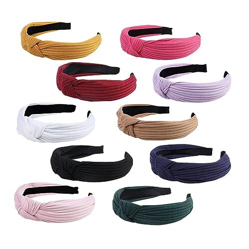 Bandeau pour cheveux fille qui ne glisse pas : lot de 10 accessoires pour cheveux fins