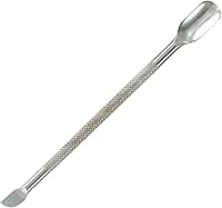 Espátula Dupla Inox Empurrador de Cutículas Manicure e Pedicure Aiko