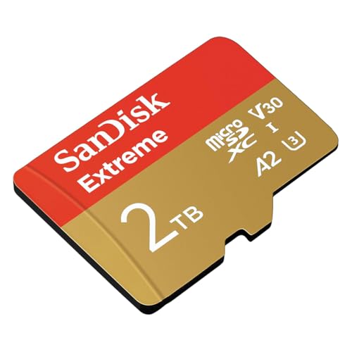 SanDisk 2TB Extreme microSDXC UHS-I Memory Card with Adapter - Up to 240MB/s, C10, U3, V30, 4K, 5K, A2, Micro SD Card- SDSQXAV-2T00-GN6MA by SanDisk - Image 4