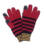 Vera Bradley Striped Knit Glove (Bittersweet L/XL)