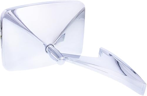 Miniatura 3 de United Pacific C738710 Espejo lateral exterior lateral izquierdo para camiones ChevyGMC, fundido a presión y cromado - Espejo individual (lado LH)