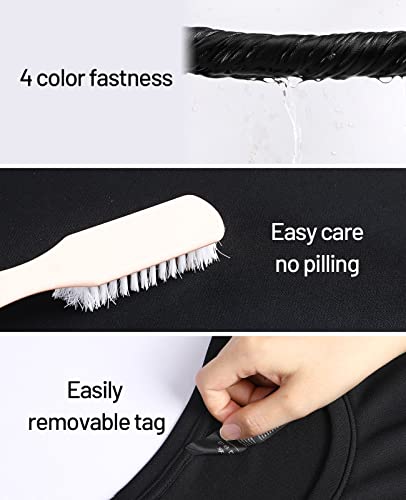 MIER Men's Quick Dry Workout Shirts Moisture Wicking Running Athletic Performance T-Shirts Recycled Polyester Top Tee4