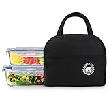 Lunch Bag,Insulated Lunch Bag,Waterproof and Reusable,Men Lunch Tote with Interior...