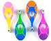 Sunzel Baby Toothbrush, 4 Pack, BPA Free, Soft Bristles, 0-2 Years Toddler Toothbrush