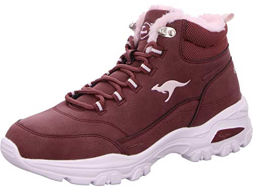 Preisvergleich Produktbild KangaROOS Unisex KW-Cozy Sneaker, Shiraz / Frost pink, 37 EU