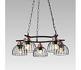 basket lampshade uk Potencia: 5 x 60 W/E27. Prezent BASKET 75466 - Lámpara de techo (5 bombillas E27, 60 W)