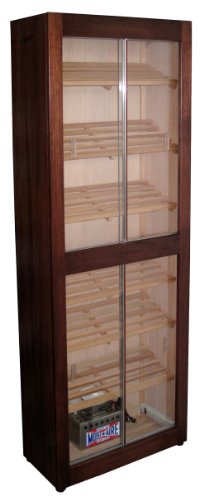 Wood Projections, Inc. Commercial Display Cigar Humidor. #TOP3