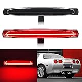 Mynoway LED 3rd Brake Light Replacement for Corvette C5 1997-2004, Smoked Lens High Mount Stop Light, Center High Mount Third Brake Light Replace OE 10253893