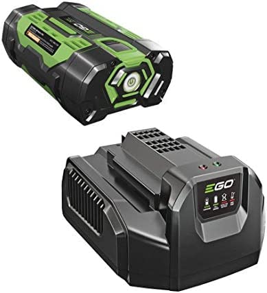 Pack Completo Caricabatterie E Batteria 56 Volt Ego Power per Attrezzi Giardini Senza Fili Ego