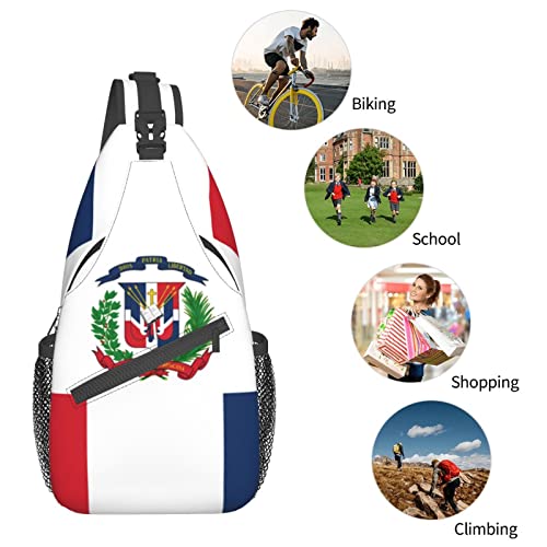 Mochila Bandolera Unisex Negra Compacta miniatura 7