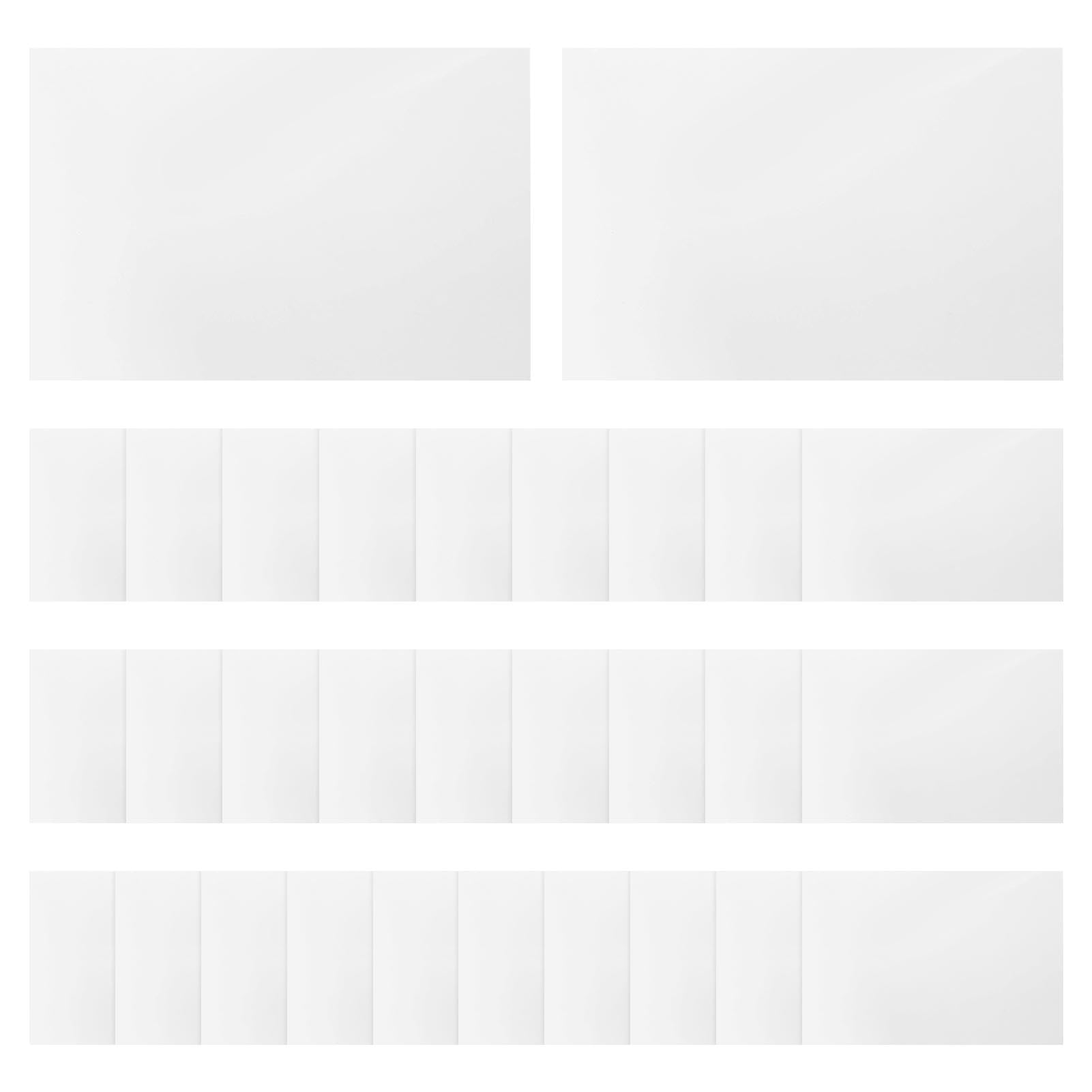 Aufkleber Selbst Gestalten 30 Stück A4 Bedruckbare Klebefolie Aufkleber  Papier Zum Bedrucken Vinyl Sticker Drucker, image size:1601x1601