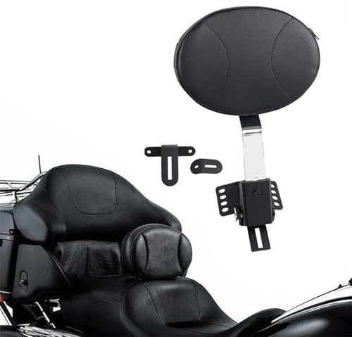 Appui-dos conducteur haut de gamme en acier pour selle Harley Touring