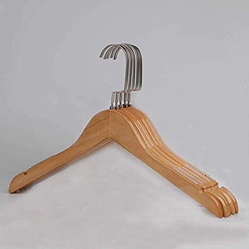 Cintre standard de 38 cm en bois pour en finir avec les vêtements qui glissent
