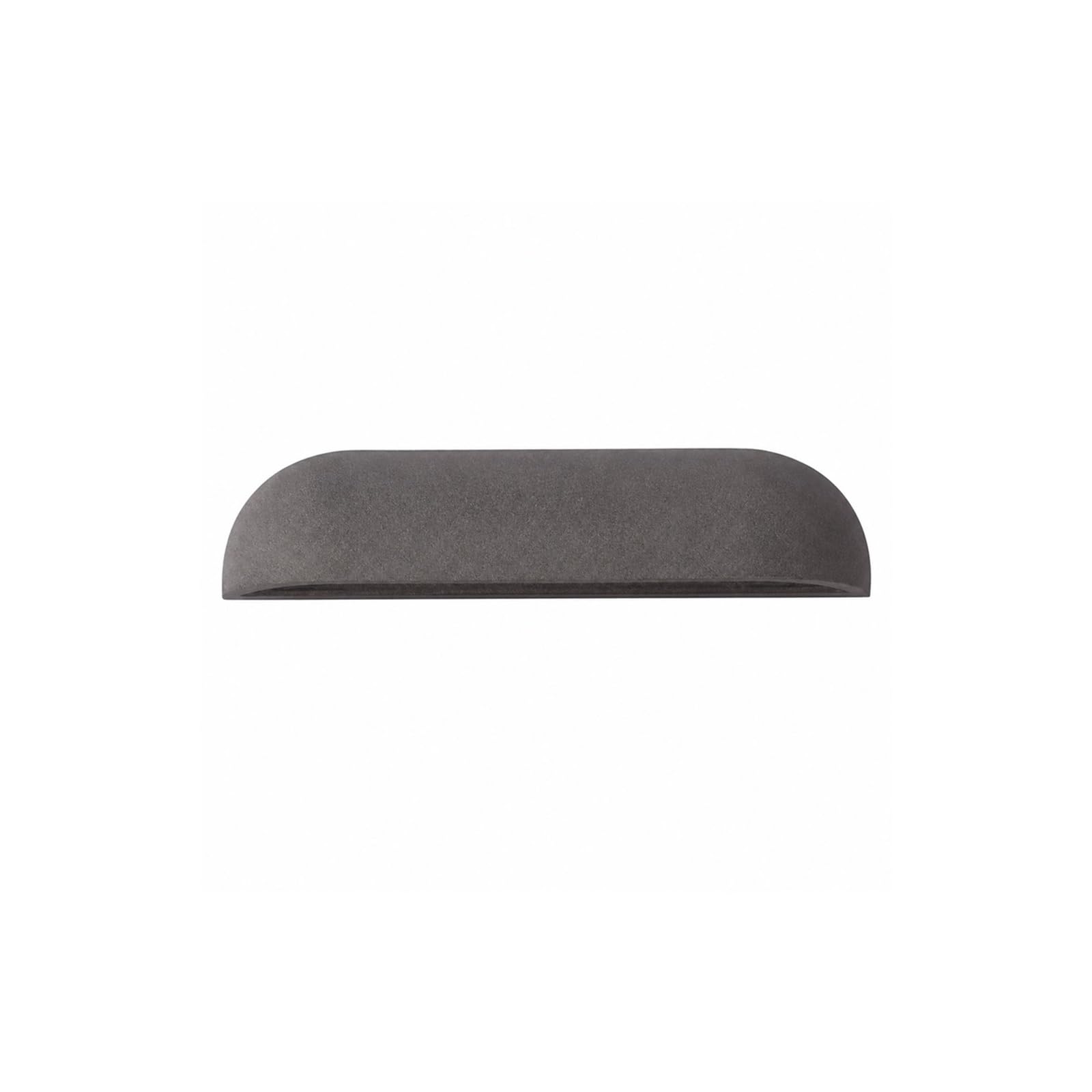 OZBMA Black Sandstone LED Wall Sconce, Minimalist Outdoor Light, IP65 Waterproof Die-Cast Aluminum Exterior Lamp with Acrylic, Warm Light Lighting Fixtures for Villa Patio Threshold