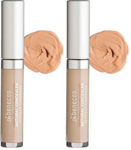 Benecos - natural beauty 91204 correttore - liquido - senza talco - vegano - leggero (Confezione da 2)
