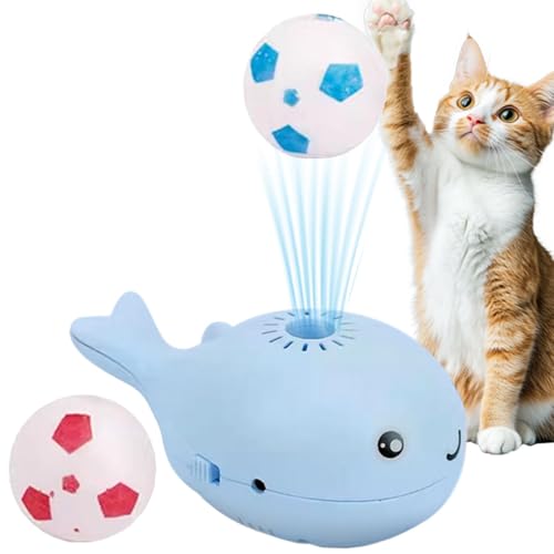 ボール付き猫のおもちゃ、インタラクティブな猫ボールおもちゃ, 猫じゃらしボール, 電動ムービングボール猫用おもちゃ、猫を楽しませてくれるサッカーボール猫用おもちゃ、すべての品種に対応