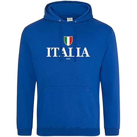 Italia Sweat à capuche Rugby Purple Print House Cover