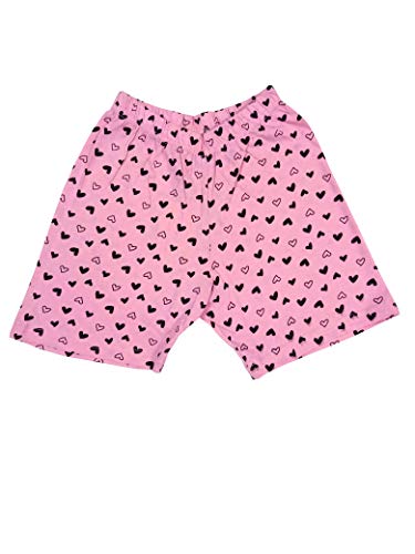 Image of IndiWeaves Girls Relaxed Fit Shorts (Multicolor2, 13-14 Years) Pack of 4