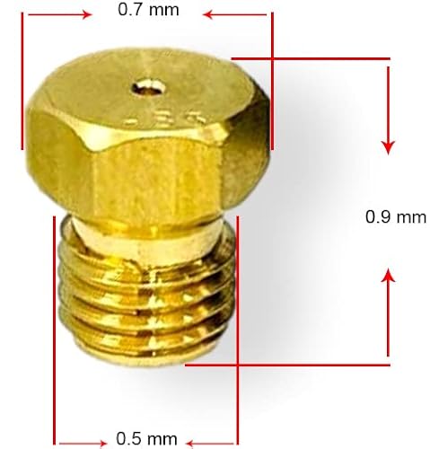 Summit Appliance Kit Lpp Conversion Kit; Convert Summit Open Burner Battery Start Ranges Into Lp Gas; Works With Summit Ranges That Utilize The Battery Ignition System; Kit Includes 5 Bronze Adapters #TOP6