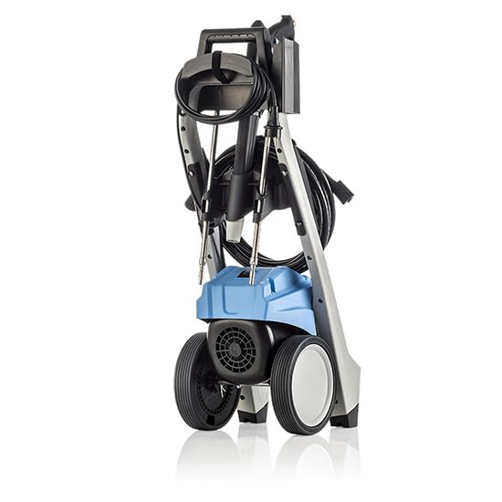 Hidrolimpiadora Kränzle Quickly – 130 Bar, 380 l/h, Motor 1,8 kW, 2800 RPM, Pistola Starlet 4, Lanza Chorro Plano + Rotativa, Round Cleaner UFO, Parada Total – Uso Doméstico Profesional
