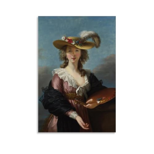 Lienzo impreso para pared de Vigée Le Brun: decoración artística moderna de 16 x 24
